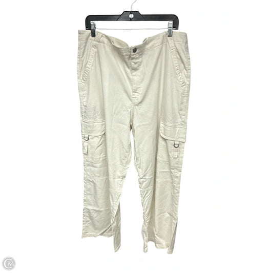 Pants Cargo & Utility By American Eagle In Cream, Size: 18