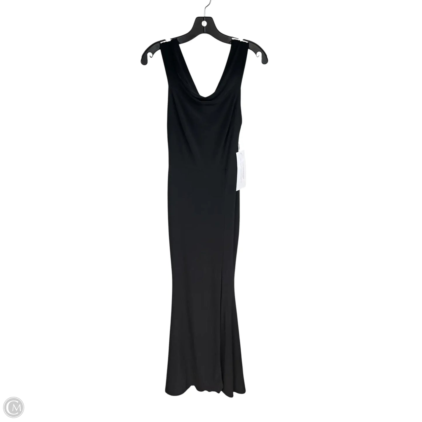 Dress Party Long By Clothes Mentor In Black, Size: 4
