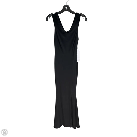 Dress Party Long By Clothes Mentor In Black, Size: 4