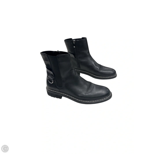 Boots Ankle Flats By Franco Sarto In Black, Size: 9