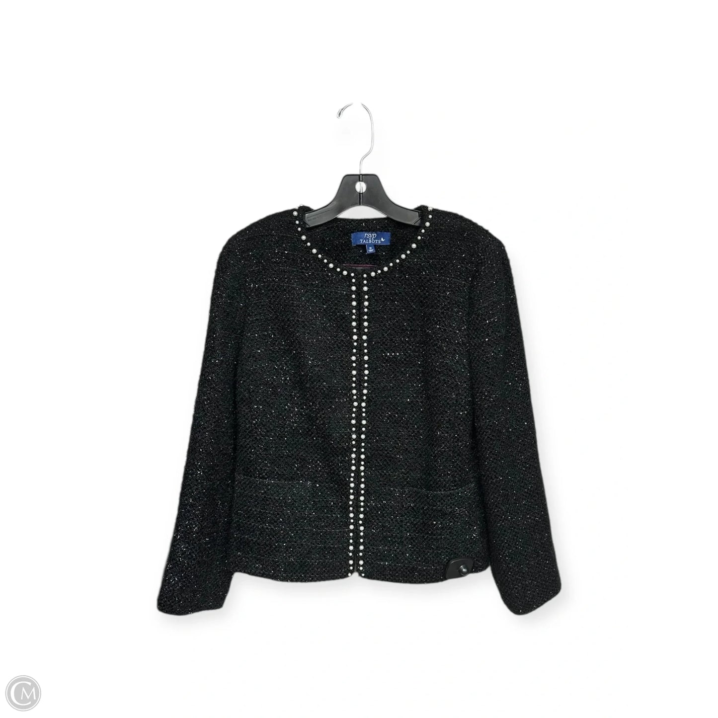 Blazer By Talbots In Black, Size: 10