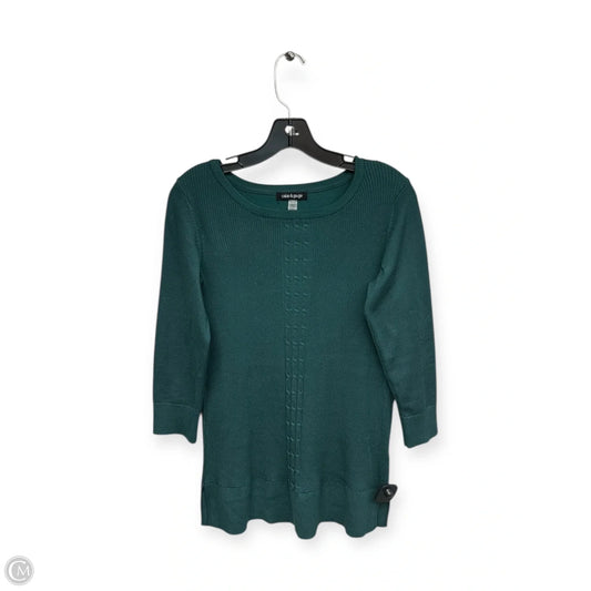 Top Long Sleeve By Cable And Gauge In Green, Size: S
