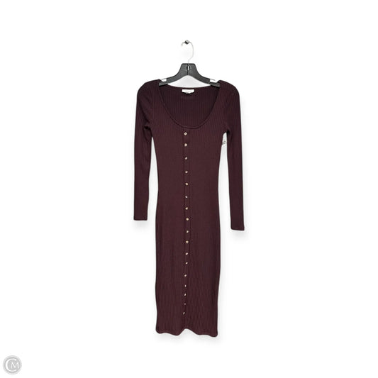 Dress Sweater By Top Shop In Purple, Size: 2