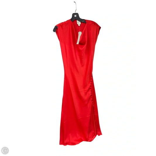 Dress Party Midi By Maeve In Red, Size: Xs