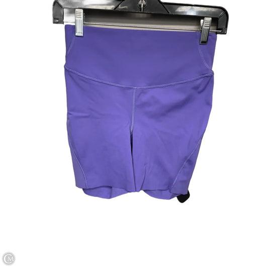 Athletic Shorts By Lululemon In Purple, Size: 6