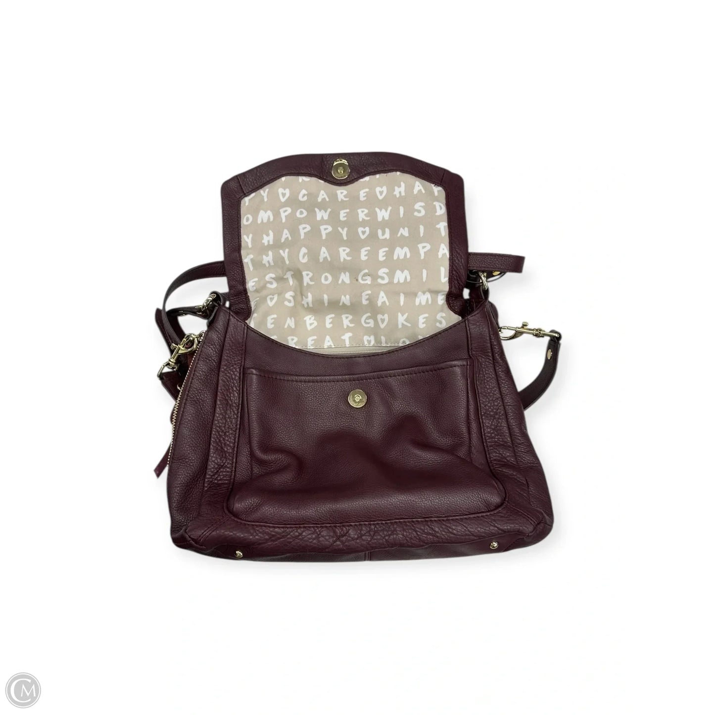 Crossbody Leather By Aimee Kestenberg, Size: Medium