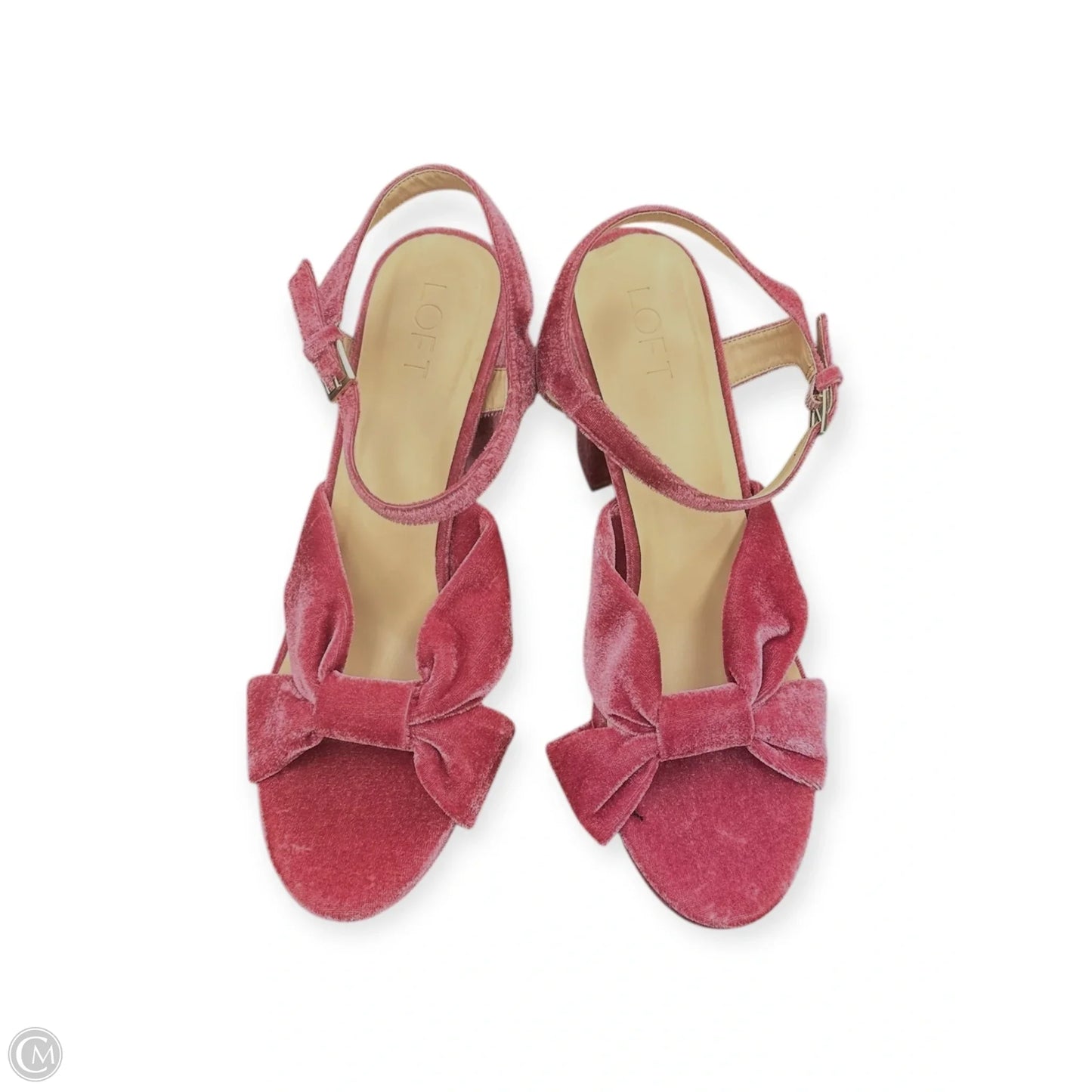 Shoes Heels Block By Loft In Pink, Size: 11