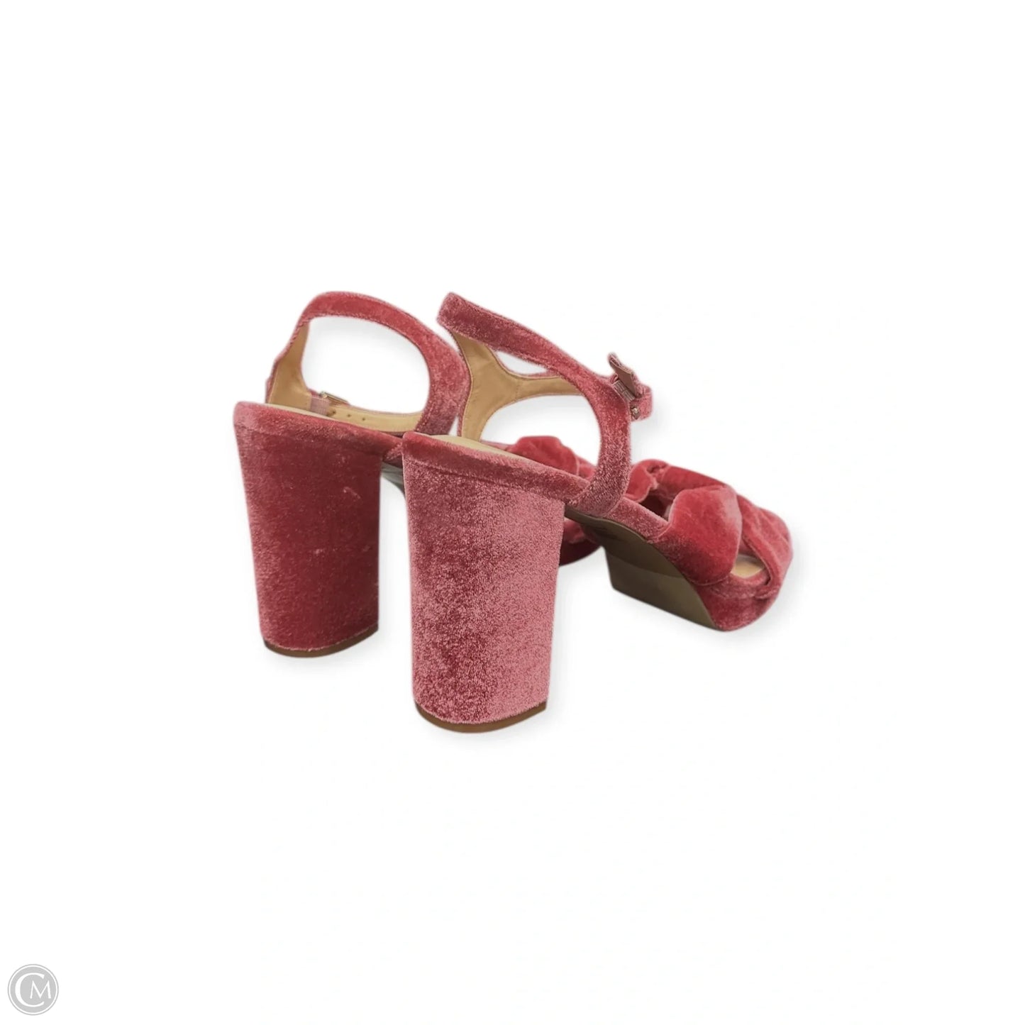 Shoes Heels Block By Loft In Pink, Size: 11
