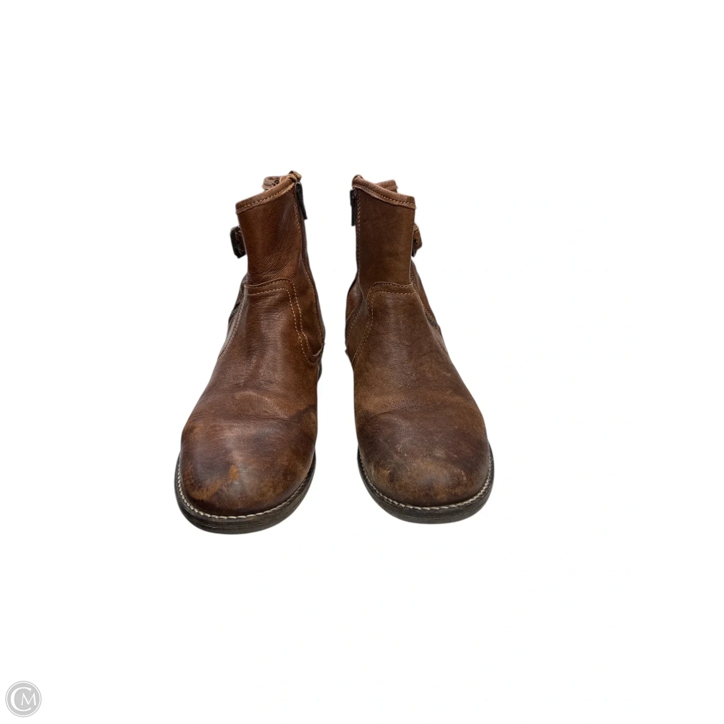 Boots Ankle Flats By Taos In Brown