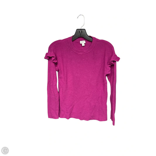 Sweater By J. Crew In Purple, Size: S