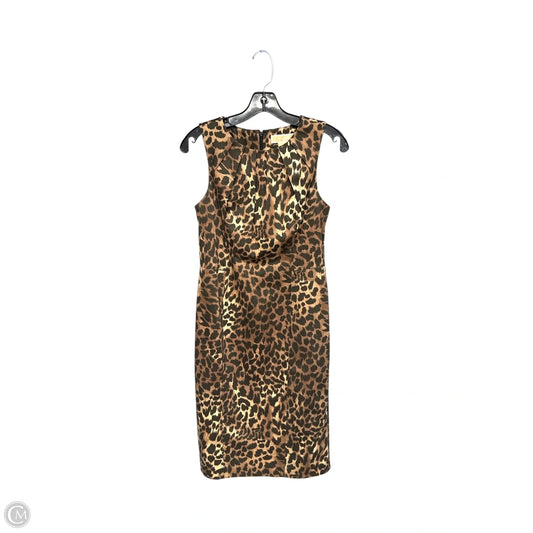 Dress Work By Michael By Michael Kors In Animal Print, Size: 4