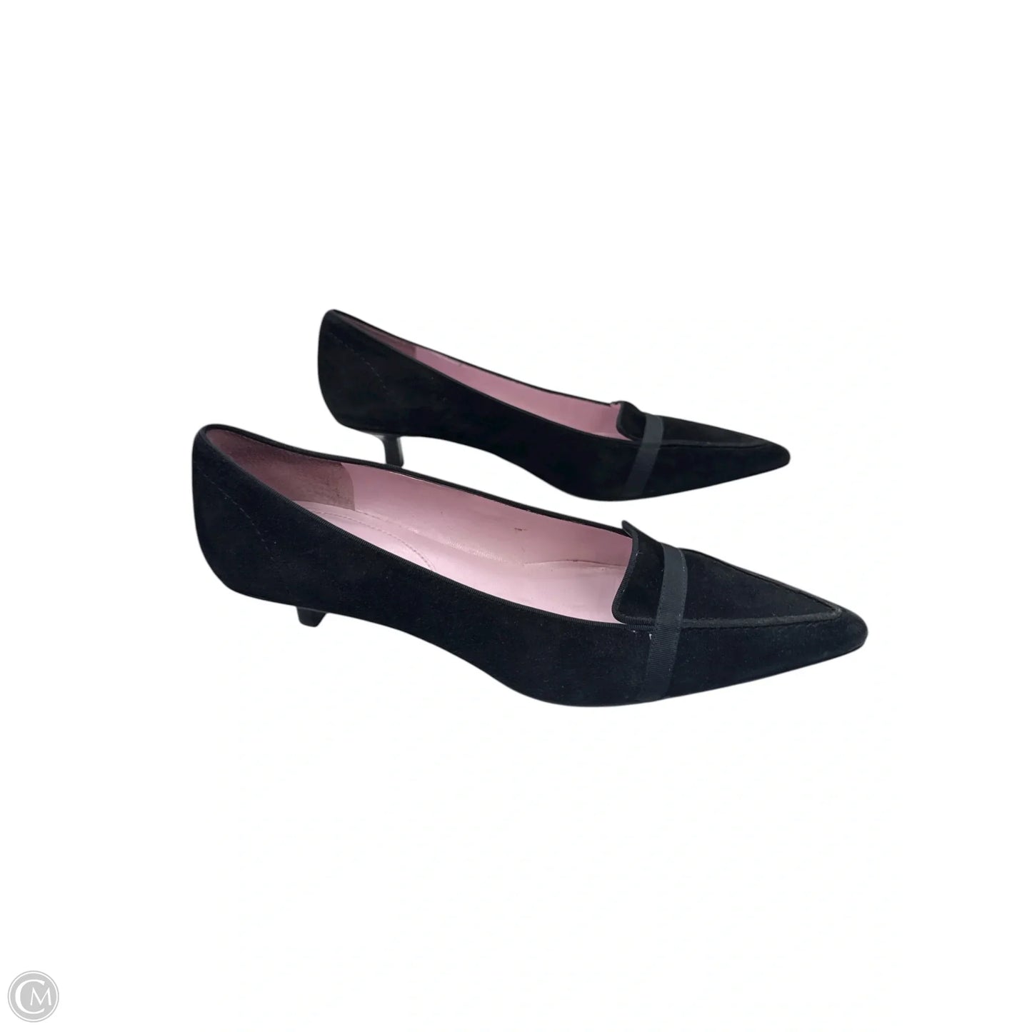 Shoes Heels Kitten By Loft In Black, Size: 8