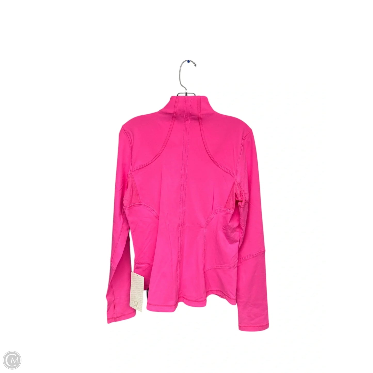 Athletic Jacket By Lululemon In Pink, Size: 10