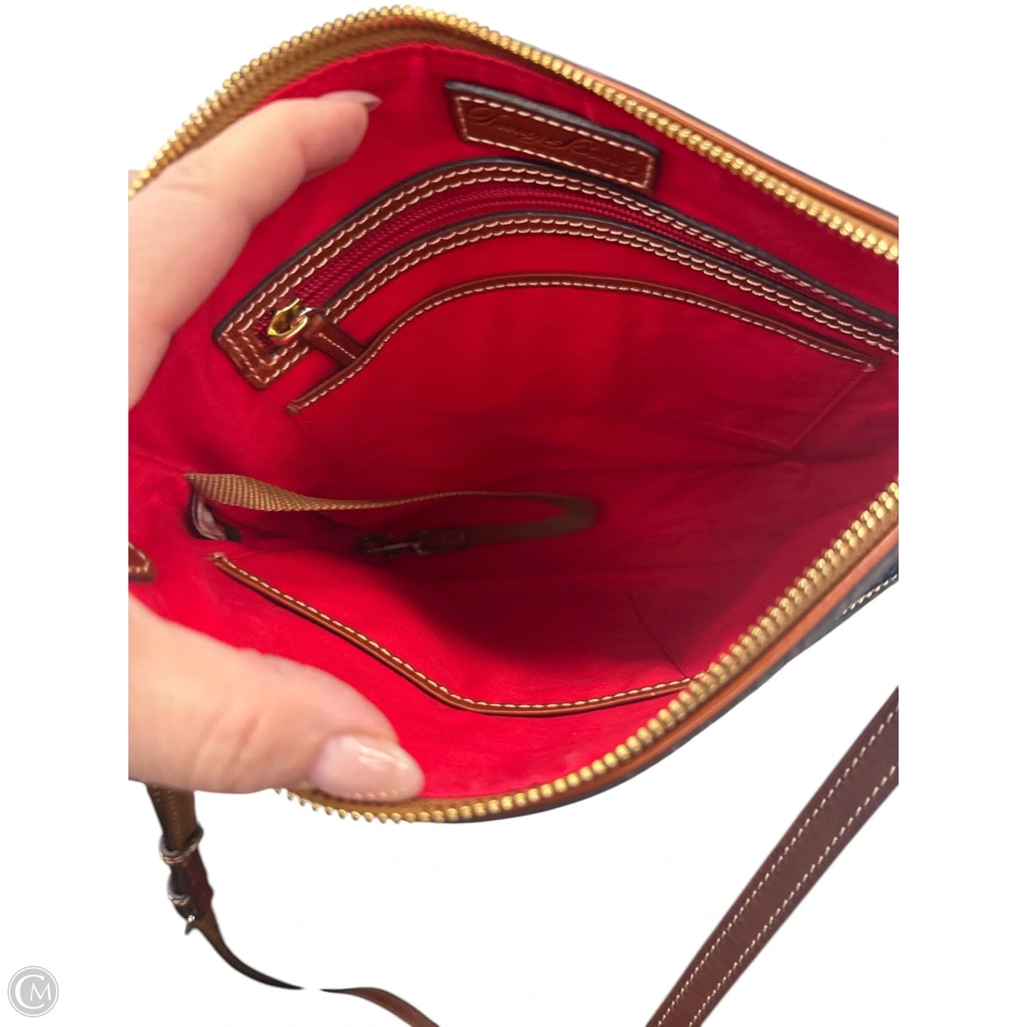 Crossbody Designer By Dooney And Bourke, Size: Medium