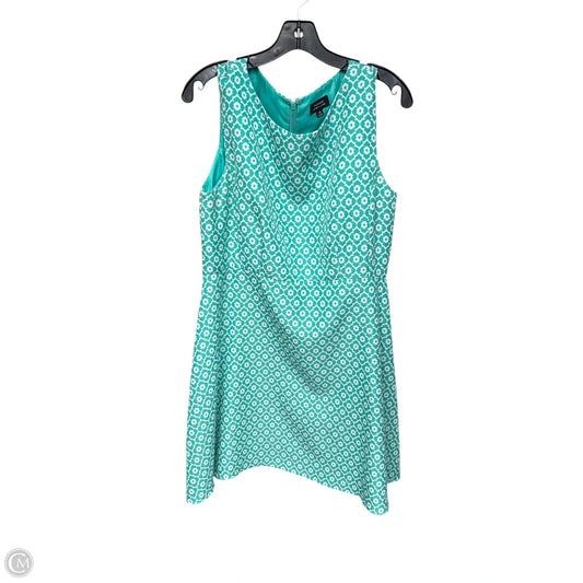 Dress Casual Midi By Tahari In Aqua, Size: 16
