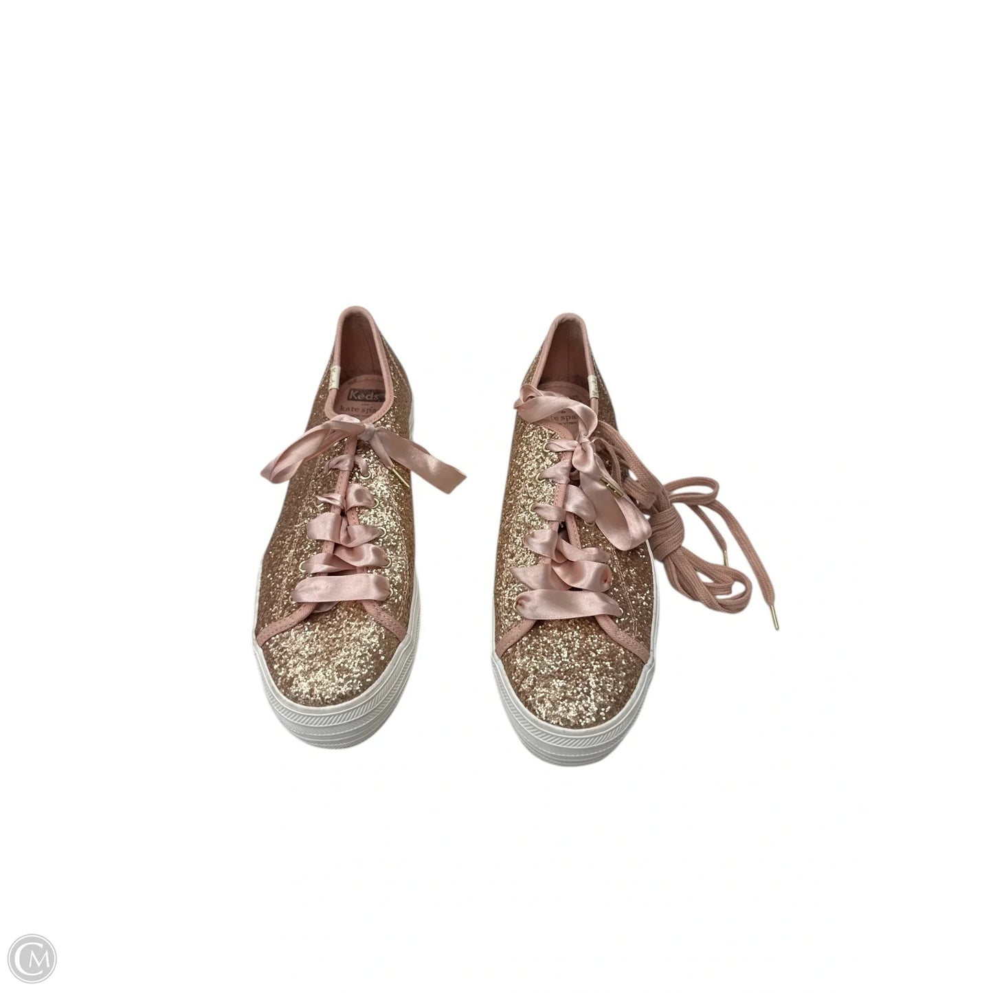 Shoes Sneakers By Keds In Rose Gold, Size: 10