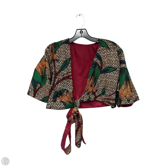 Top Long Sleeve By Clothes Mentor In Multi-colored, Size: M