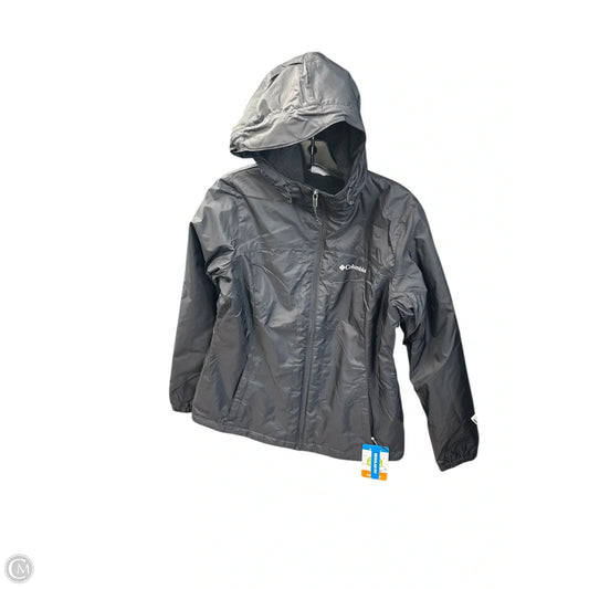 Jacket Windbreaker By Columbia In Black, Size: S
