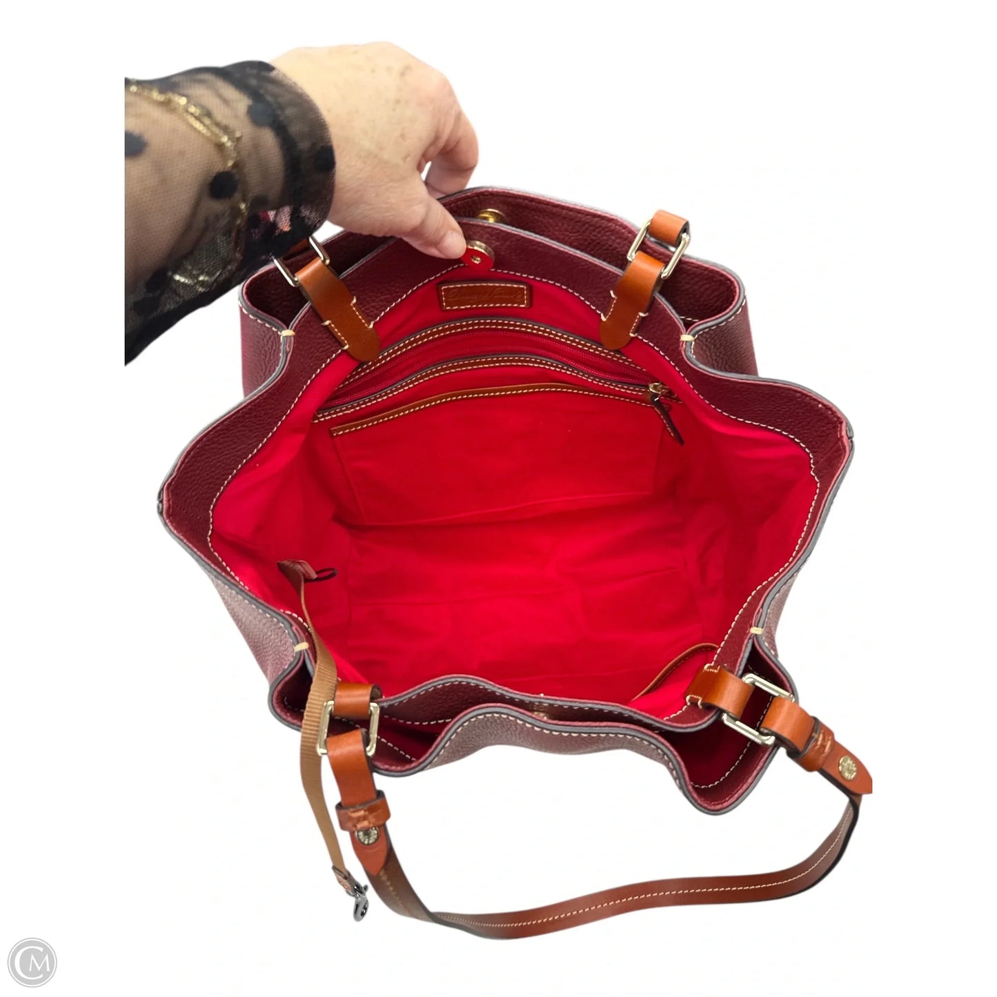 Handbag Designer By Dooney And Bourke, Size: Large