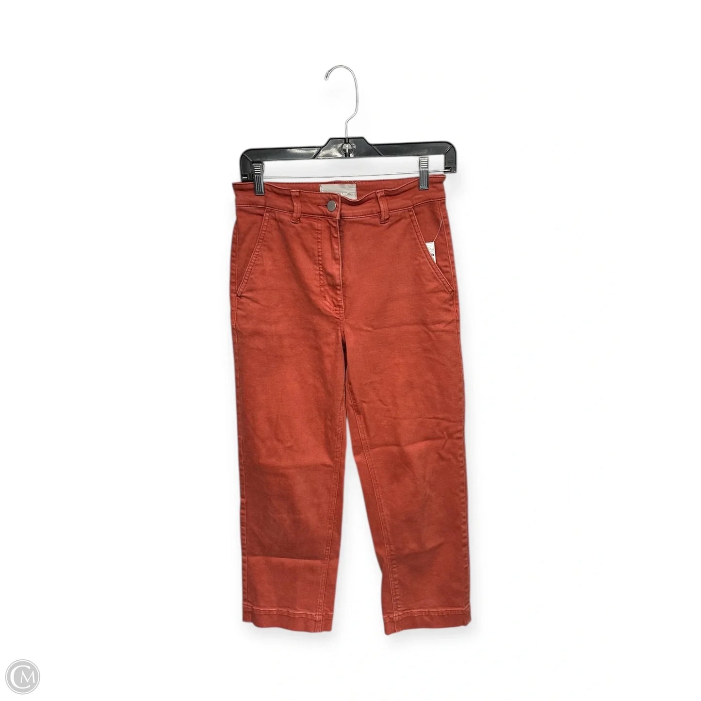 Pants Cropped By Everlane In Orange, Size: 2