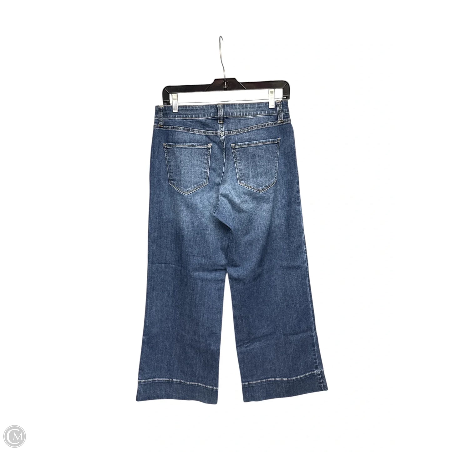 Jeans Wide Leg By Ana In Blue Denim, Size: 6p