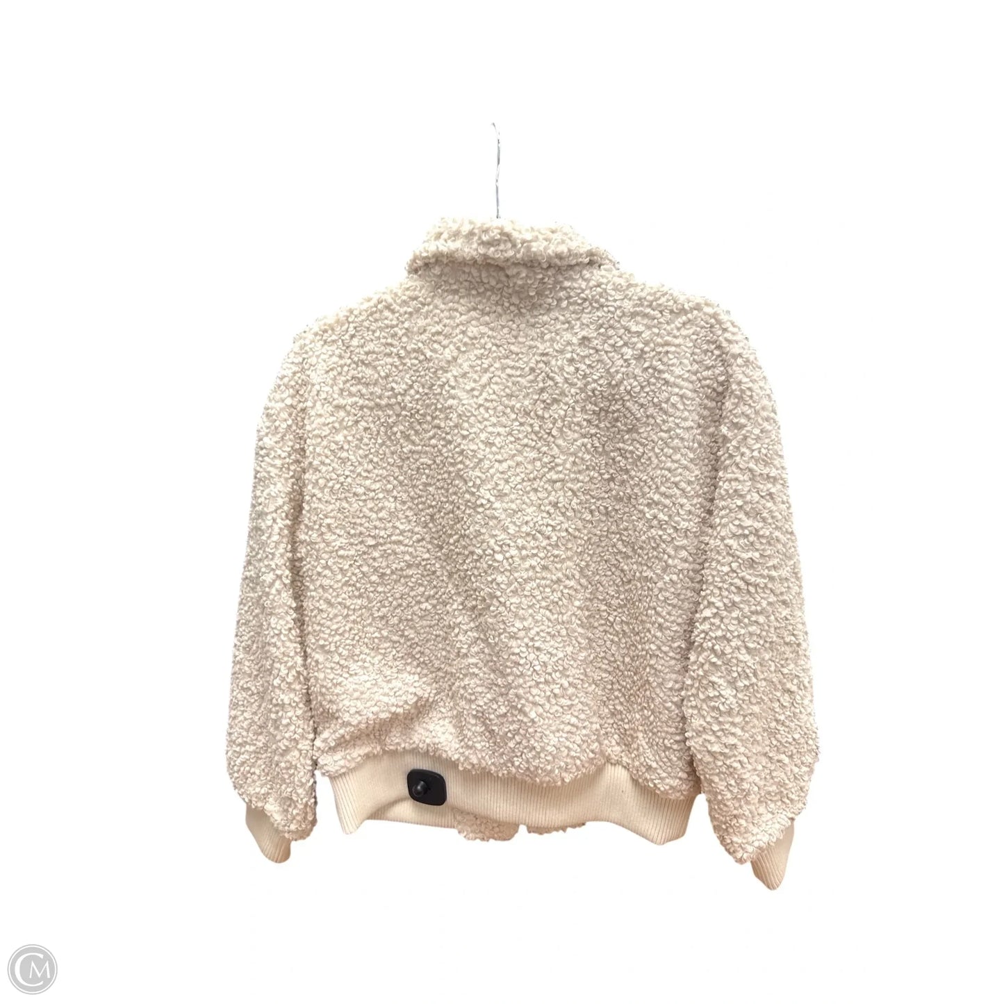 Jacket Faux Fur & Sherpa By Universal Thread In Cream, Size: S