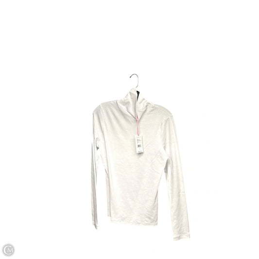 Top Long Sleeve By Vineyard Vines In White, Size: L