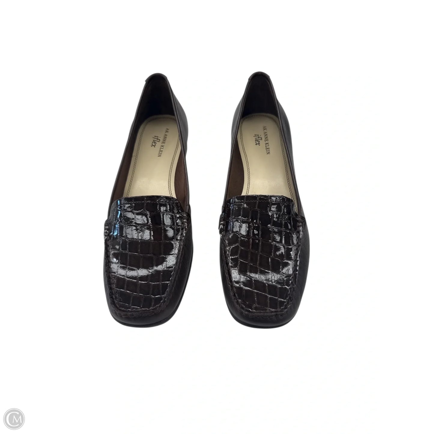 Shoes Flats By Anne Klein In Brown, Size: 9.5