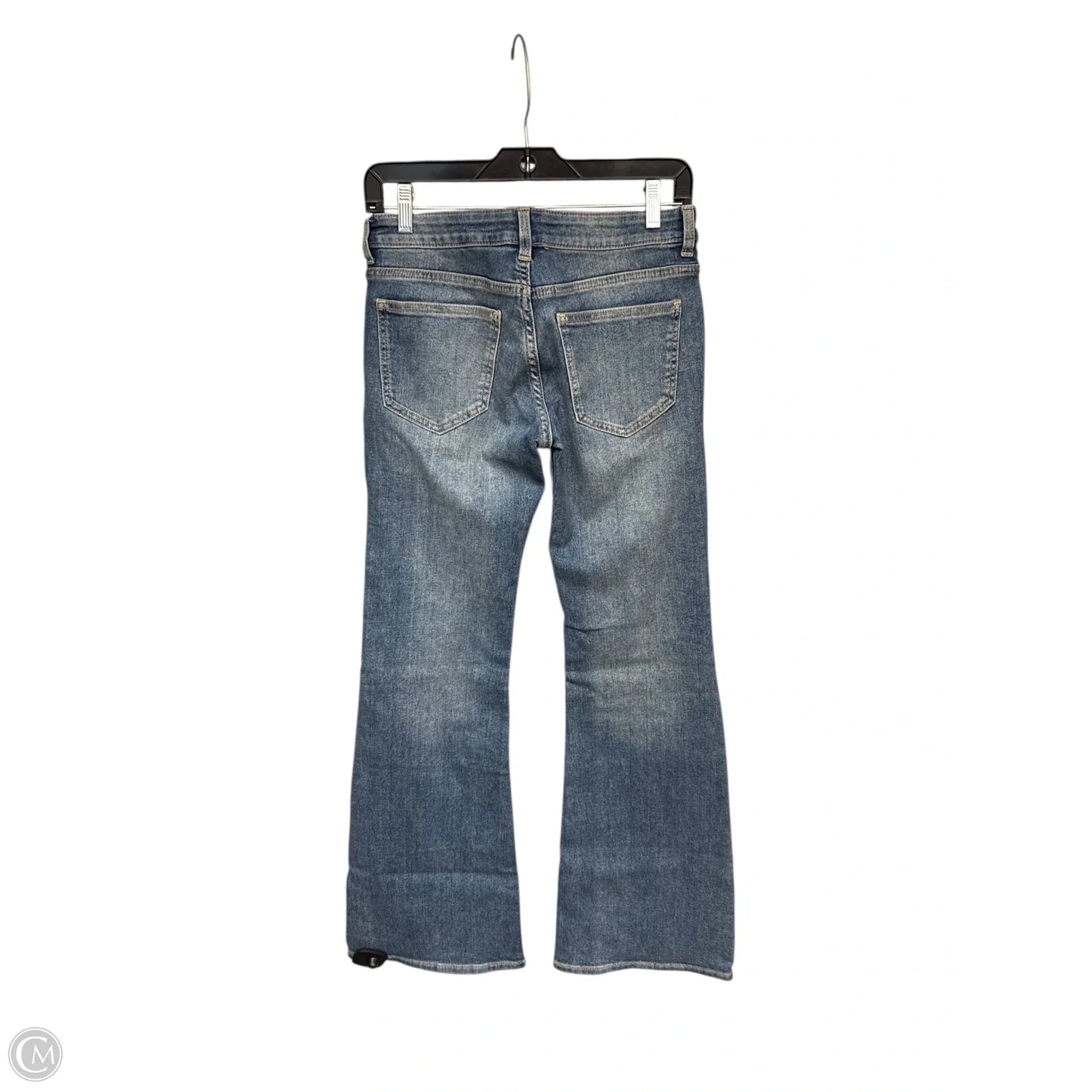 Jeans Flared By Divided In Blue Denim, Size: 4