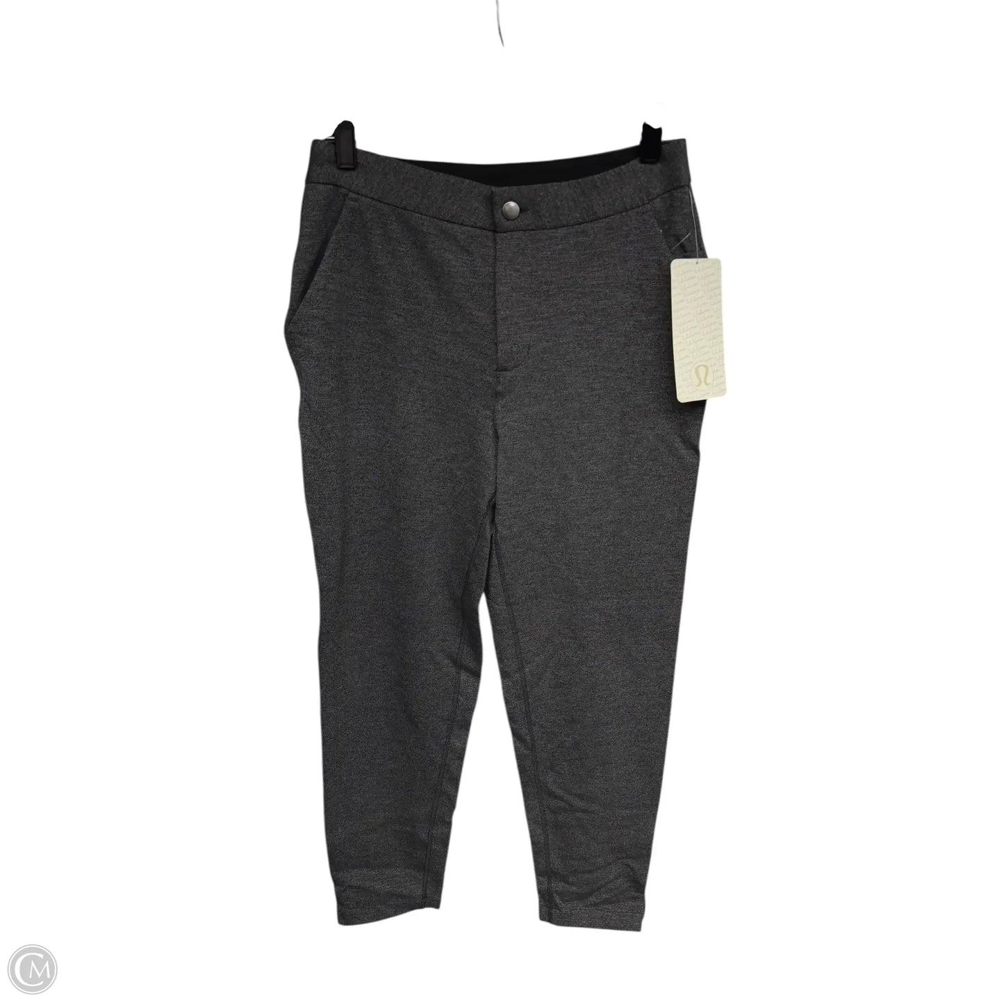 Pants Cropped By Lululemon In Grey, Size: 6