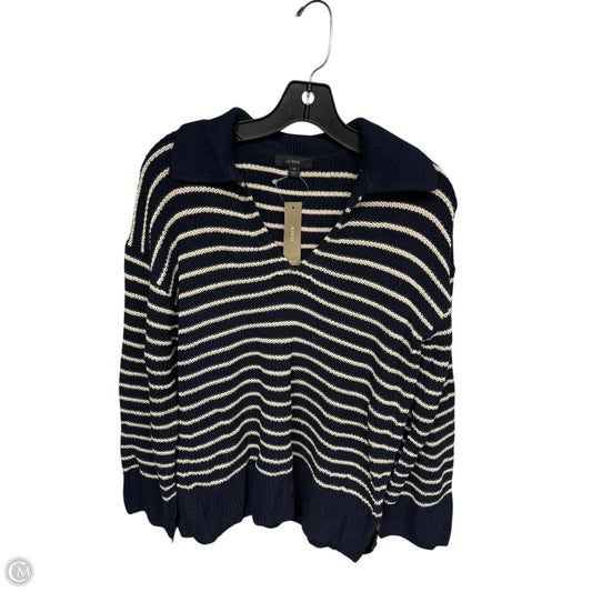Sweater By J. Crew In Striped Pattern, Size: M