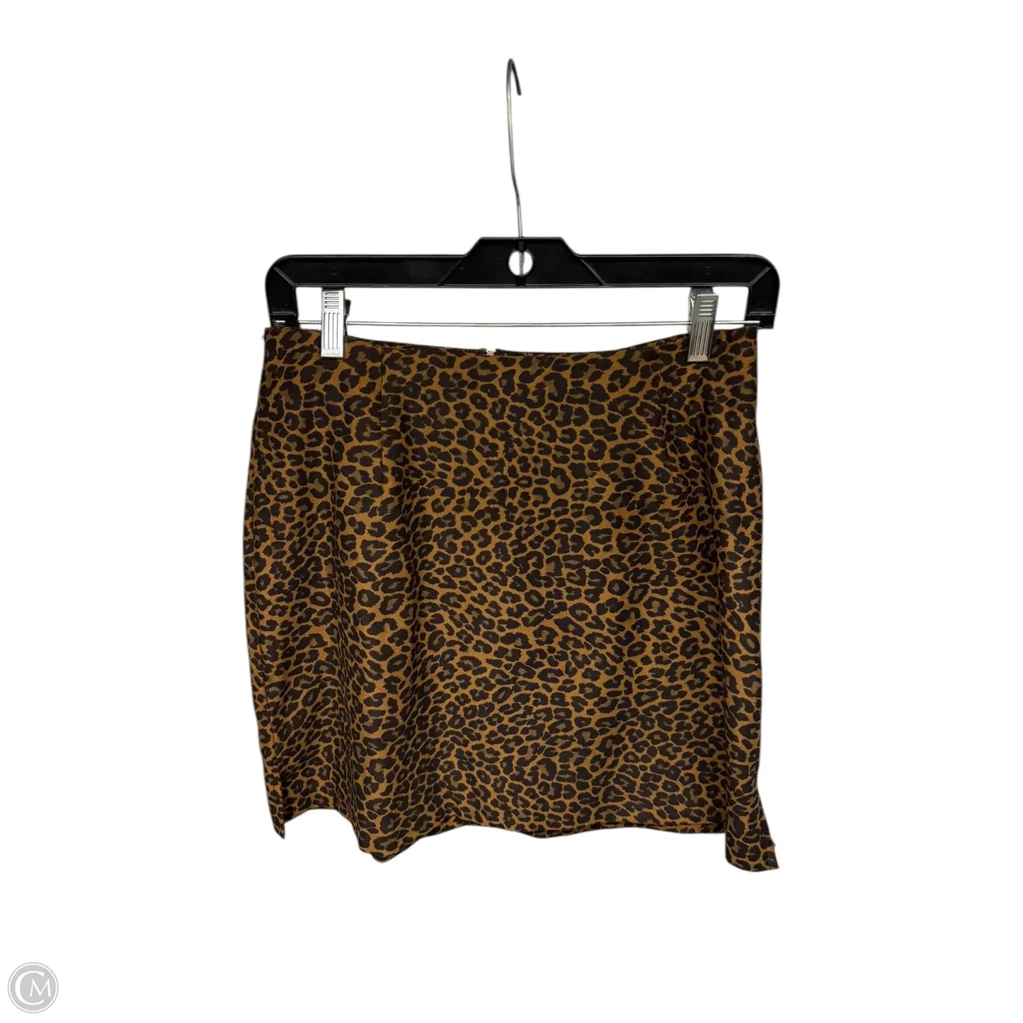 Skirt Maxi By In Moda In Animal Print, Size: M