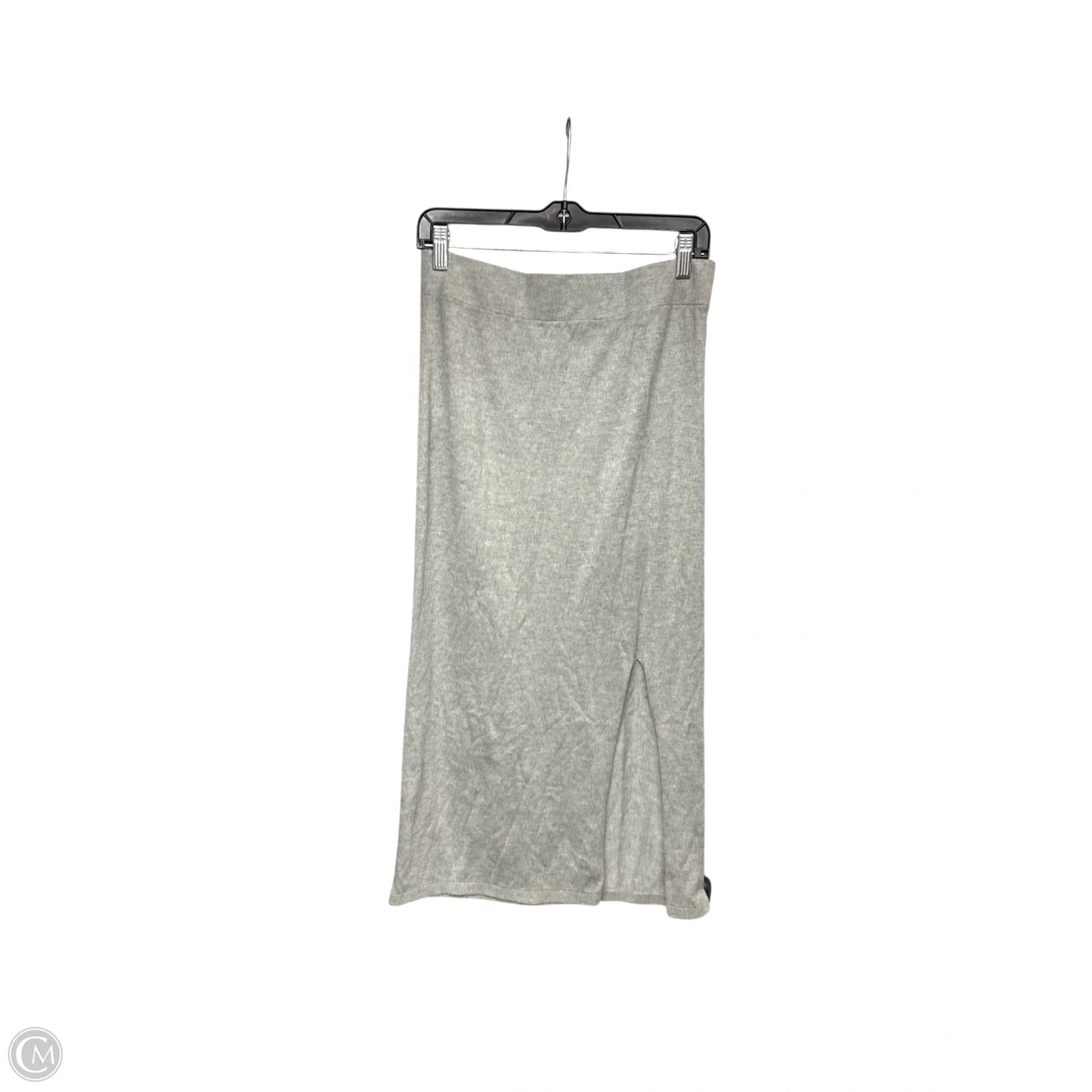 Skirt Maxi By Banana Republic In Grey, Size: S