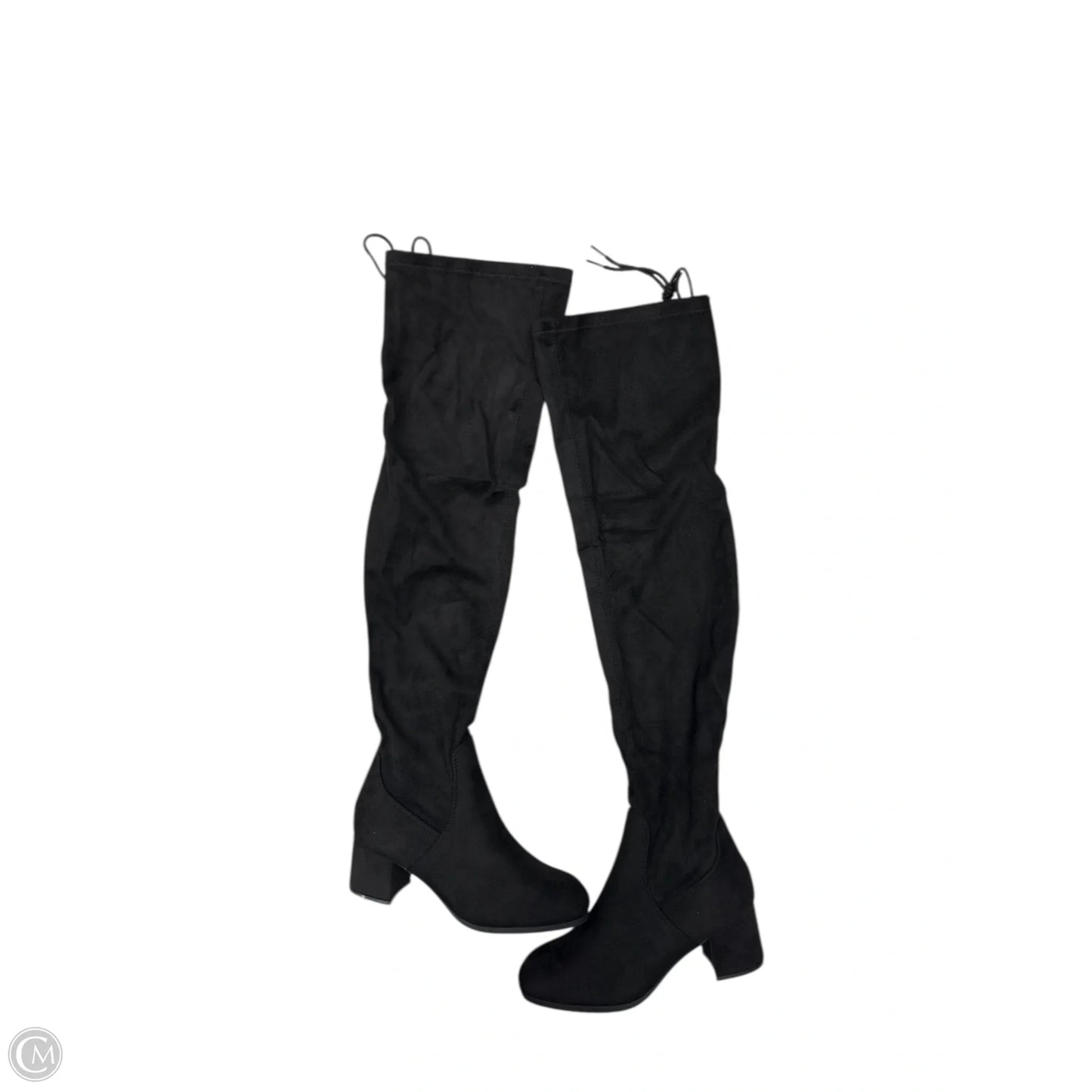 Boots Knee Heels By Dream Pairs In Black, Size: 6.5