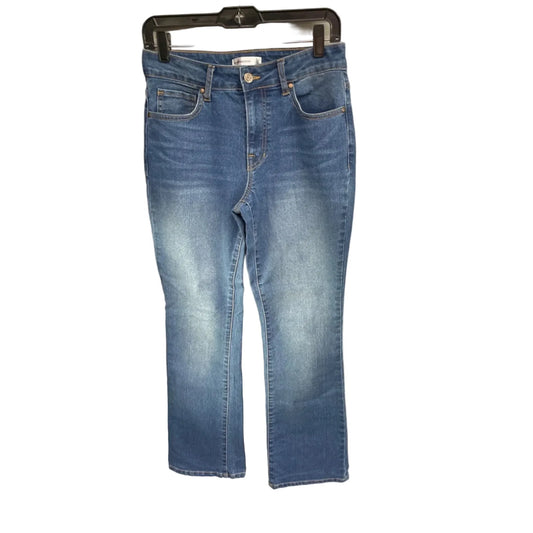 Jeans Straight By 89th And Madison In Blue Denim, Size: 4