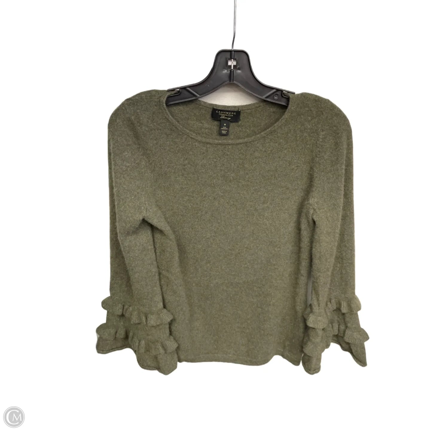 Sweater Cashmere By Charter Club In Green, Size: M