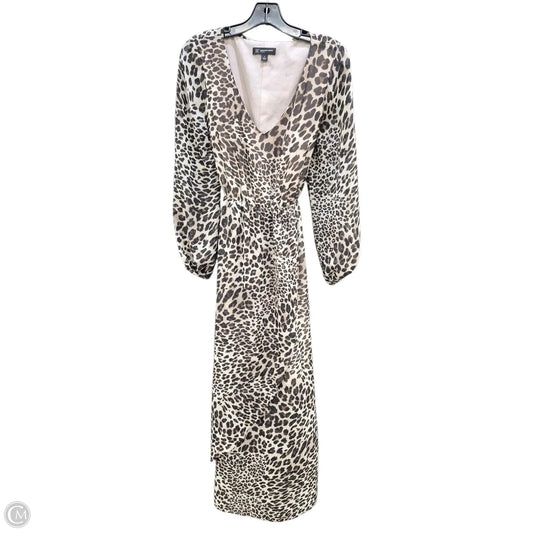 Dress Casual Maxi By Inc In Animal Print, Size: 6