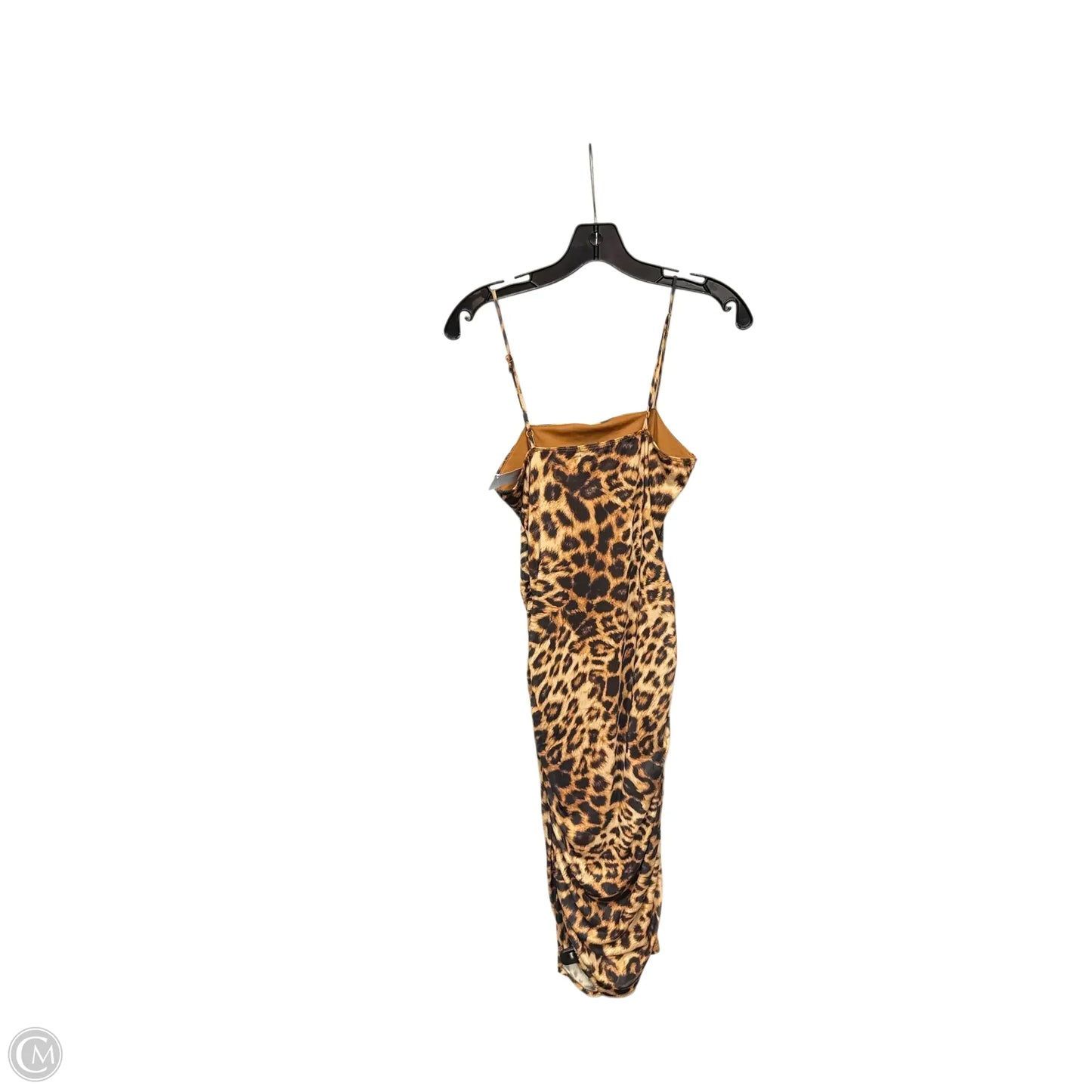 Dress Party Midi By Fashion Nova In Animal Print, Size: S