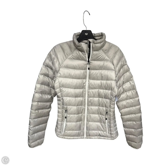 Jacket Puffer & Quilted By Eddie Bauer In Grey, Size: S