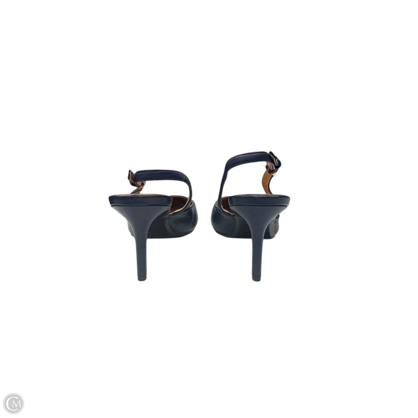 Shoes Heels Kitten By Calvin Klein In Navy, Size: 8.5