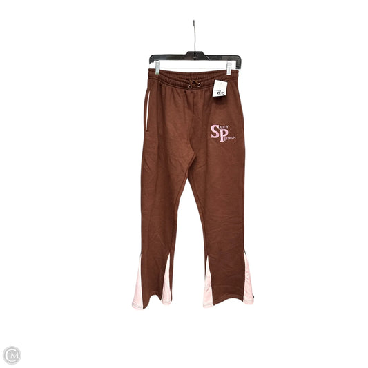 Athletic Pants By Clothes Mentor In Brown & Pink, Size: L