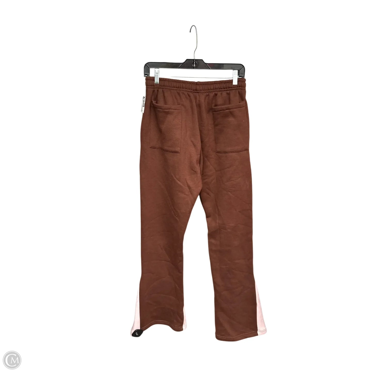 Athletic Pants By Clothes Mentor In Brown & Pink, Size: L