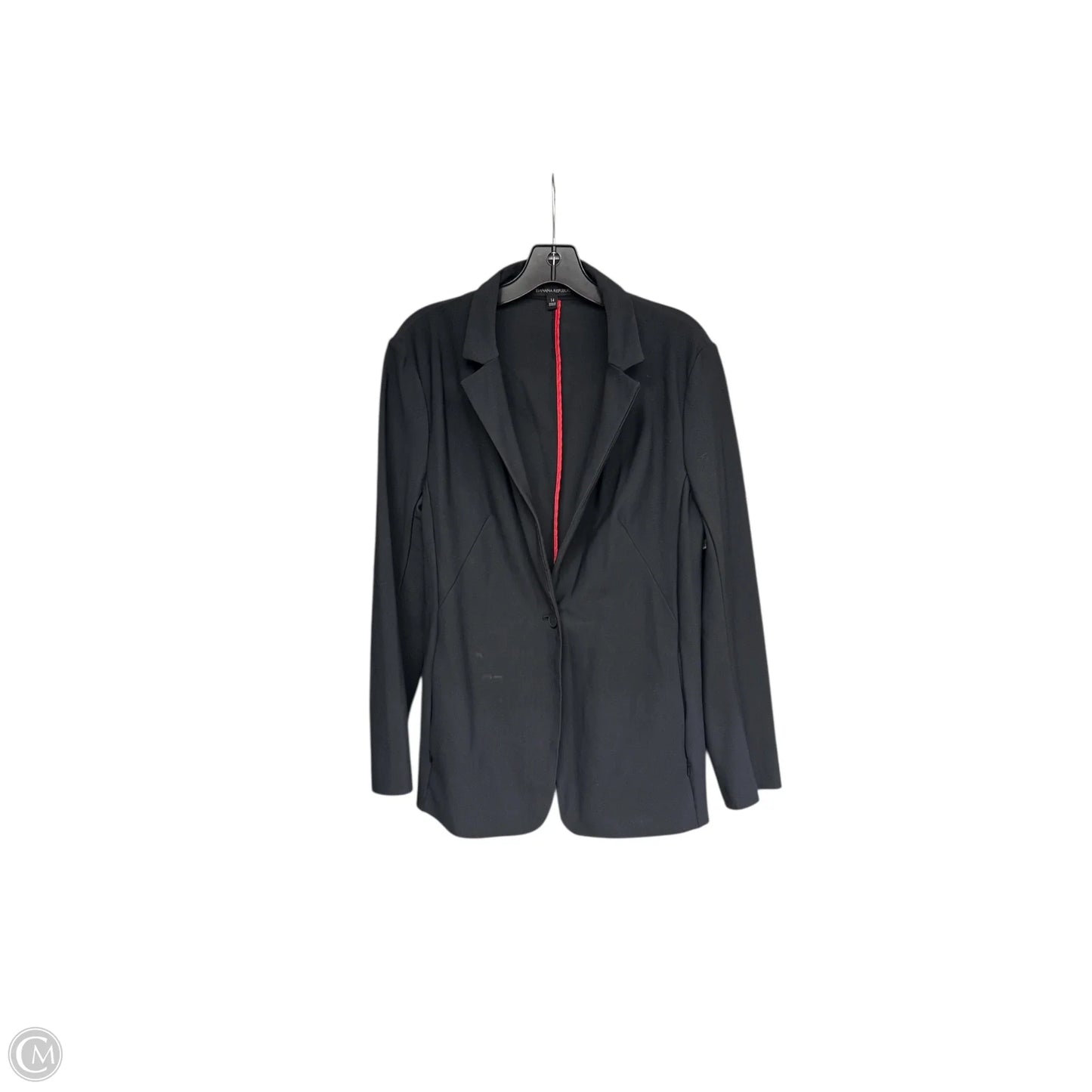Blazer By Banana Republic In Black, Size: 14