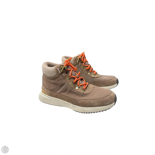 Boots Ankle Flats By Toms In Brown, Size: 7.5