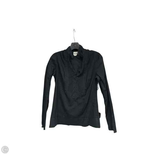 Top Long Sleeve By Converse In Black, Size: S