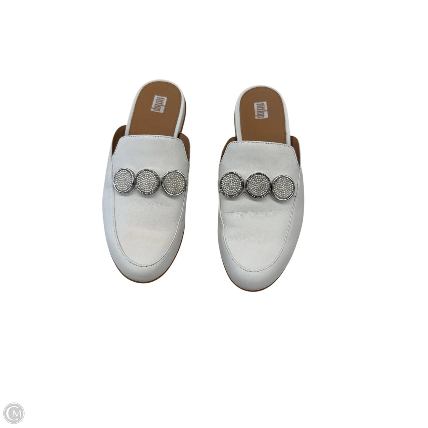 Sandals Flats By Fitflop In White, Size: 8