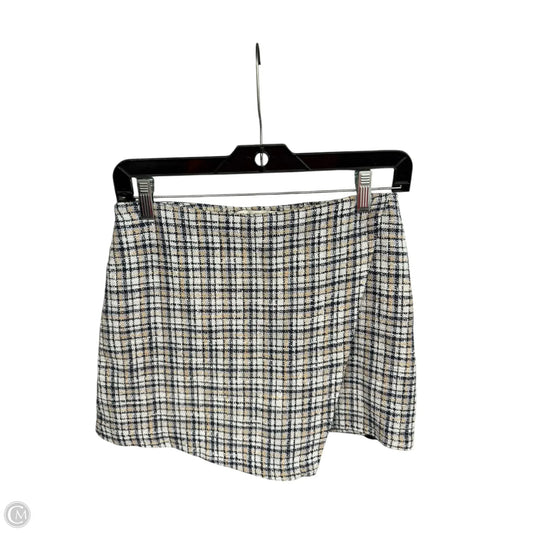 Skort By Abercrombie And Fitch In Plaid Pattern, Size: S