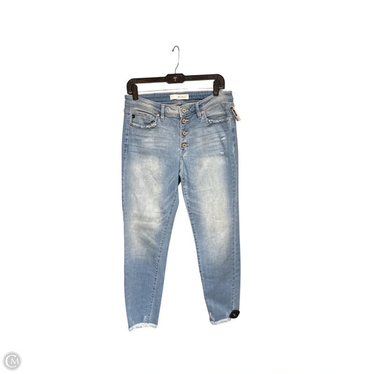 Jeans Skinny By Kancan In Blue Denim, Size: 28