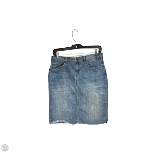 Skirt Midi By Sundance In Blue Denim, Size: S