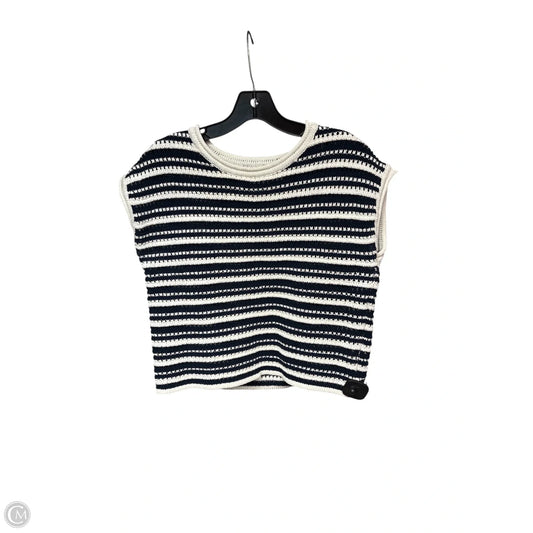 Top Sleeveless By Joie In Striped Pattern, Size: S
